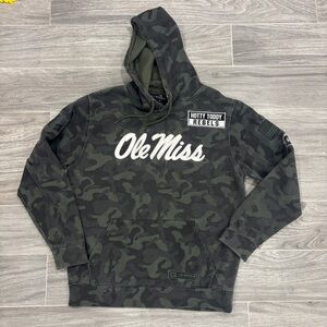 Colosseum Ole Miss Camo Hoodie